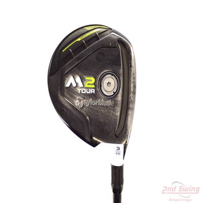 TaylorMade M2 Tour Fairway Wood 3 Wood 3W 15° Project X HZRDUS Red 62 Graphite Stiff Right Handed 38.0in