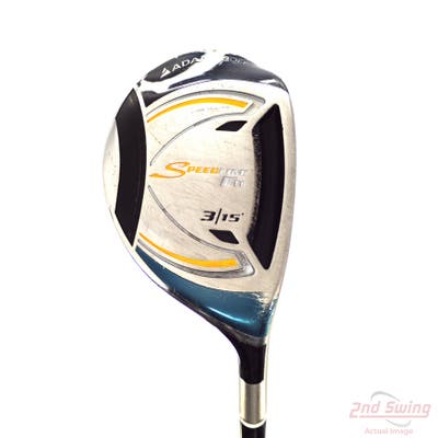 Adams Speedline F11 Titanium Fairway Wood 3 Wood 3W 15° Aldila VooDoo SVS7 Graphite Stiff Right Handed 43.5in