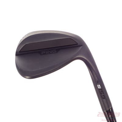Ping s159 Midnight Wedge Gap GW 58° 6 Deg Bounce T Grind FST KBS Tour Steel Stiff Right Handed Black Dot 36.0in