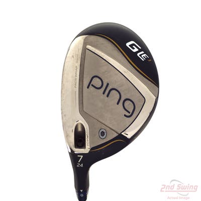 Ping G LE 3 Fairway Wood 7 Wood 7W 24° ULT 250 Ultra Lite Graphite Ladies Left Handed 41.0in