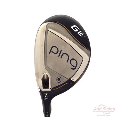 Ping G LE 3 Fairway Wood 7 Wood 7W 24° ULT 250 Ultra Lite Graphite Ladies Left Handed 41.0in