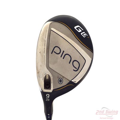 Ping G LE 3 Fairway Wood 9 Wood 9W 21° ULT 250 Ultra Lite Graphite Ladies Left Handed 40.5in