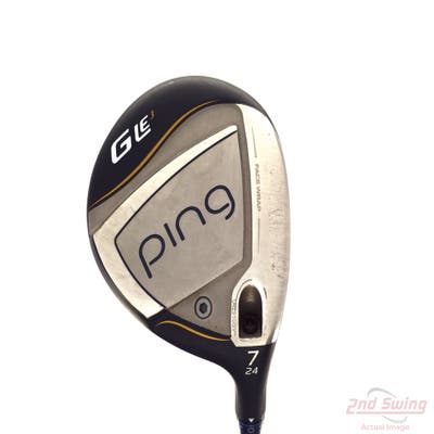 Ping G LE 3 Fairway Wood 7 Wood 7W 24° ULT 250 Lite Graphite Ladies Right Handed 41.5in