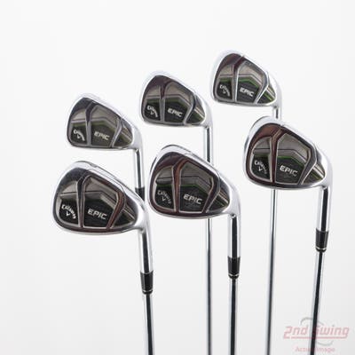 Callaway Epic Iron Set 5-PW Project X LZ 95 5.5 Steel Regular Right Handed STD
