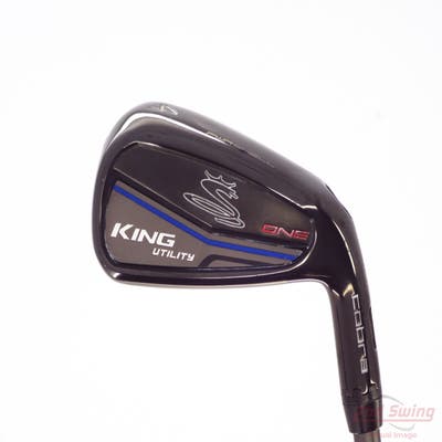 Cobra KING Black Utility One Length Utility Iron 4 Utility 21° UST Recoil 780 ES SMACWRAP BLK Graphite Stiff Right Handed 37.0in