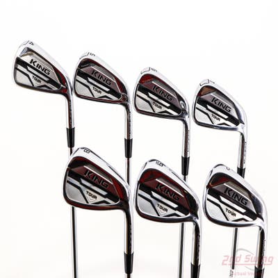 Cobra KING MIM Tour Iron Set 4-PW FST KBS Tour $-Taper Steel Stiff Right Handed -1/4"
