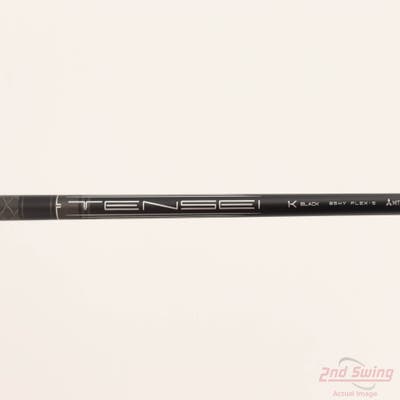 Used W/ TaylorMade RH Adapter Mitsubishi Golf Tensei 1K Black 65 Hybrid Shaft Stiff 39.5in