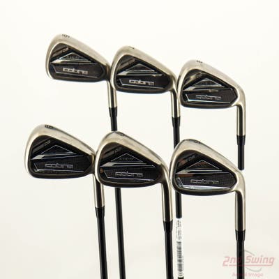Cobra DS-ADAPT Iron Set 6-PW GW FST KBS PGI 75 Graphite Regular Right Handed -1/4"