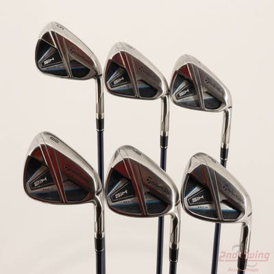 TaylorMade SIM MAX Iron Set 5-PW Fujikura Ventus Blue 6 Graphite Regular Right Handed -1 1/4"