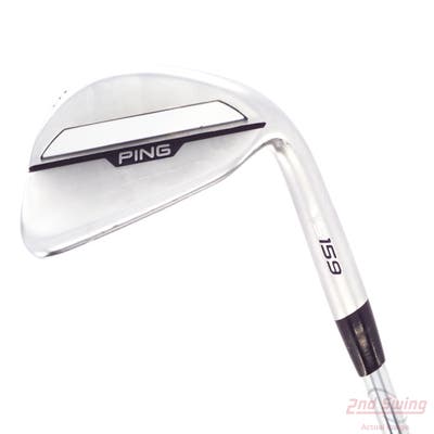 Ping s159 Chrome Wedge Sand SW 56° 10 Deg Bounce E Grind Ping Z-Z115 Steel Wedge Flex Right Handed White Dot 36.5in