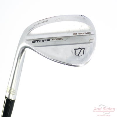 Wilson Staff Staff Model ZM Wedge Lob LW 60° 10 Deg Bounce True Temper Dynamic Gold Spinner Tour Issue Steel Wedge Flex Left Handed 35.25in