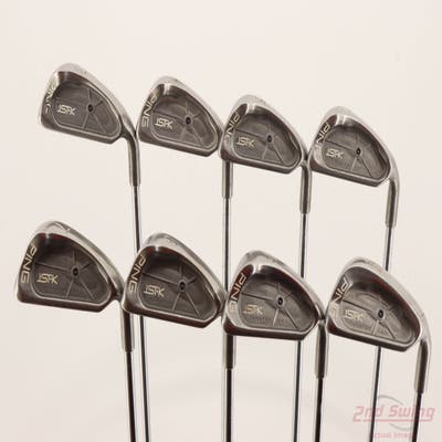 Ping ISI K Iron Set 3-PW Ping JZ Steel Stiff Right Handed Black Dot +1/4"