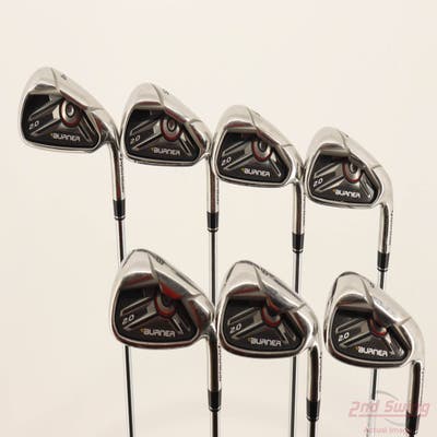 TaylorMade Burner 2.0 Iron Set 4-PW TM Burner 2.0 85 Steel Stiff Right Handed +1/2"
