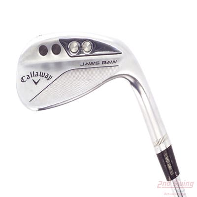 Callaway Jaws Raw Chrome Wedge Sand SW 56° 12 Deg Bounce W Grind FST KBS Tour-V Steel Wedge Flex Right Handed 37.0in
