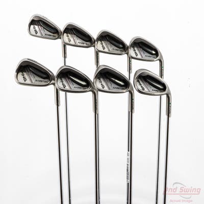 Ping 2014 Karsten Iron Set 5-PW AW SW Ping CFS Distance Steel Regular Right Handed Green Dot +1/2"