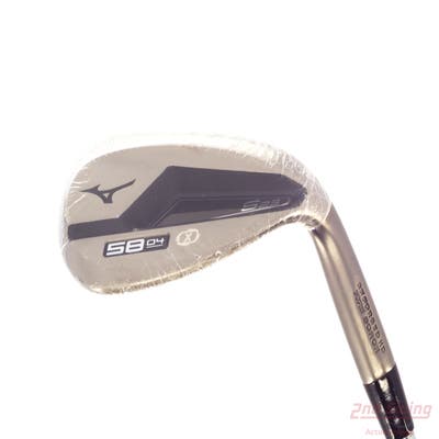 Mint Mizuno S23 Copper Cobalt Wedge Lob LW 58° 4 Deg Bounce X Grind FST KBS Hi-Rev 2.0 Steel Wedge Flex Right Handed 35.25in