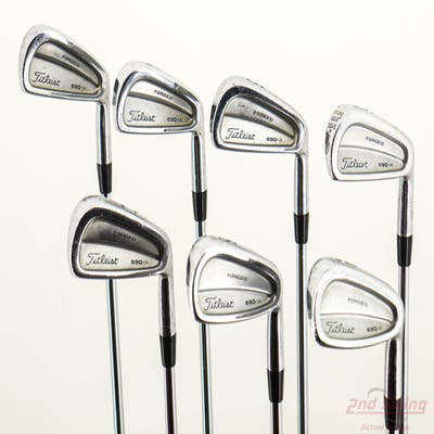 Titleist 690.CB Forged Iron Set 3-9 True Temper Dynamic Gold Steel Regular Right Handed STD