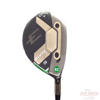 Mint Callaway Elyte Fairway Wood 5 Wood 5W 18° Mitsubishi Vanquish PL 50 Graphite Senior Right Handed 42.75in