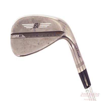 Titleist Vokey SM8 Brushed Steel Wedge Pitching Wedge PW 46° 10 Deg Bounce F Grind Mitsubishi Fubuki MV-Series 50 Graphite Senior Right Handed 36.0in