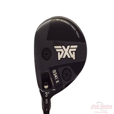 PXG 0341 X GEN4 Fairway Wood 3 Wood 3W 15° Mitsubishi Tensei AV White Raw 75 Graphite X-Stiff Left Handed 43.75in
