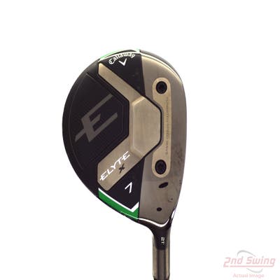 Callaway Elyte X Fairway Wood 7 Wood 7W 21° Mitsubishi Vanquish PL 40 Graphite Senior Right Handed 42.25in