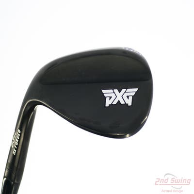 PXG 0311 3X Forged Xtreme Dark Wedge Lob LW 60° 9 Deg Bounce Mitsubishi MMT 80 Graphite Stiff Left Handed 35.25in
