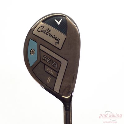 Callaway Reva Rise Fairway Wood 5 Wood 5W 21° UST Mamiya LinQ LTE Graphite Ladies Right Handed 41.25in