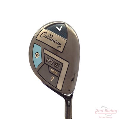 Mint Callaway Reva Rise Fairway Wood 7 Wood 7W 24° UST Mamiya LinQ LTE Graphite Ladies Right Handed 40.5in