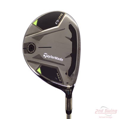 TaylorMade Qi35 MAX Fairway Wood 9 Wood 9W 24.5° Fujikura 2025 Air Speeder 50 Black Graphite Senior Right Handed 41.75in
