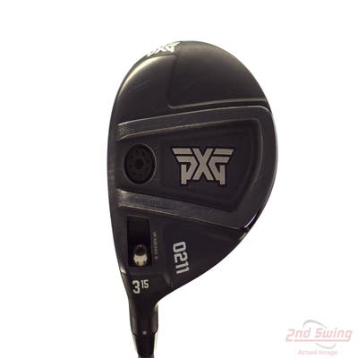 PXG 2021 0211 Fairway Wood 3 Wood 3W 15° Project X HZRDUS Smoke Yellow 60 Graphite X-Stiff Left Handed 43.5in