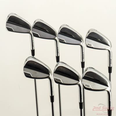 Ping i530 Iron Set 4-PW True Temper Dynamic Gold Mid 100 R300 Steel Regular Right Handed Green Dot +1/2"