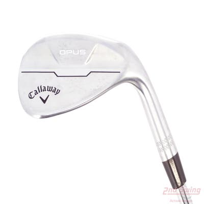 Callaway Opus Brushed Chrome Wedge Gap GW 50° 10 Deg Bounce S Grind True Temper Dynamic Gold R300 Steel Regular Right Handed 35.5in