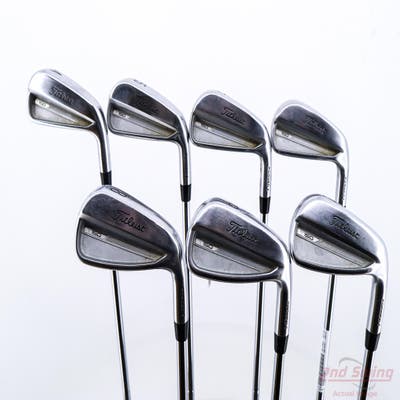 Titleist 2023 T150 Iron Set 4-PW True Temper AMT White S400 Steel Stiff Right Handed STD