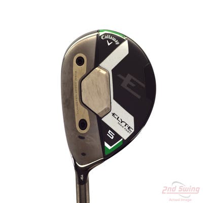 Callaway Elyte Max Fast Fairway Wood 5 Wood 5W 19° Mitsubishi Eldio Green 40 Graphite Ladies Left Handed 41.75in