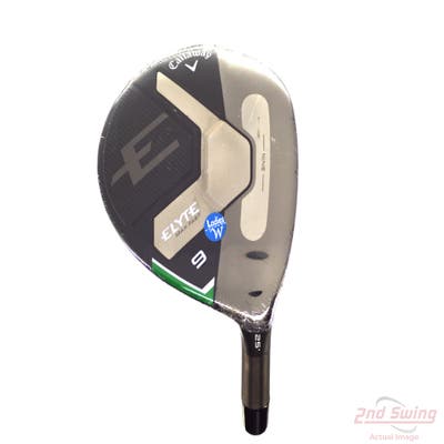 Mint Callaway Elyte Max Fast Fairway Wood 9 Wood 9W 25° Mitsubishi Eldio Green 40 Graphite Ladies Right Handed 40.75in