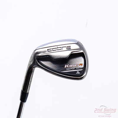 Cobra King F6 Single Iron Pitching Wedge PW Stock Steel Shaft Steel Wedge Flex Left Handed 36.5in