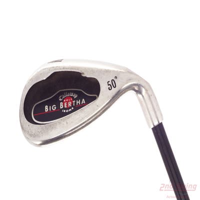 Callaway 2004 Big Bertha Wedge Gap GW 50° Callaway RCH 75i Graphite Regular Right Handed 35.5in