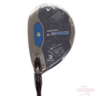 Mint Callaway Paradym Ai Smoke Max D Fairway Wood 3 Wood 3W 15° Mitsubishi Tensei AV-XLINK Blue 65 Graphite Stiff Left Handed 43.25in