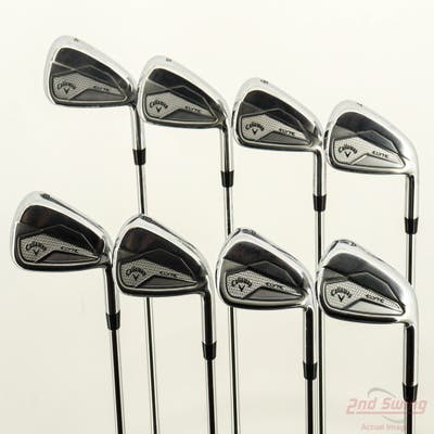 Callaway Elyte Iron Set 4-PW AW True Temper Vector 90 Steel Stiff Right Handed -1/4"