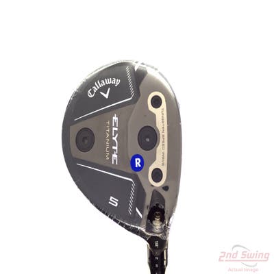 Mint Callaway Elyte Ti Fairway Wood 5 Wood 5W 18° Project X Denali Charcoal 60 Graphite Regular Right Handed 42.75in