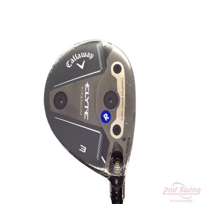 Mint Callaway Elyte Ti Fairway Wood 3 Wood 3W 15° Project X Denali Charcoal 60 Graphite Regular Right Handed 43.25in