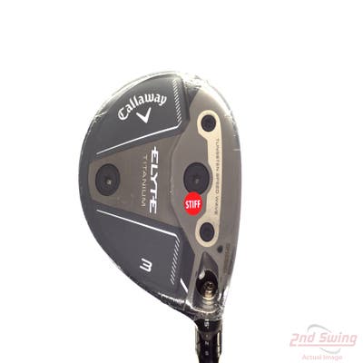Mint Callaway Elyte Ti Fairway Wood 3 Wood 3W 15° Project X Denali Charcoal 60 Graphite Stiff Right Handed 43.25in