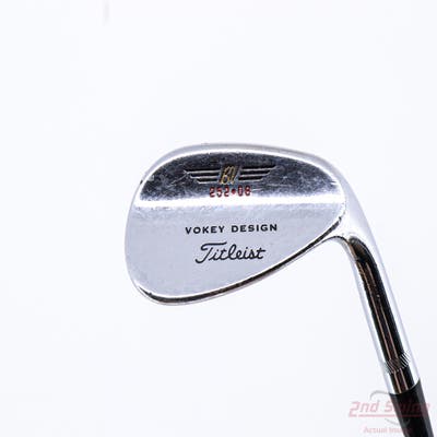 Titleist Vokey Chrome 200 Wedge Gap GW 52° 8 Deg Bounce Stock Steel Shaft Steel Wedge Flex Right Handed 35.5in