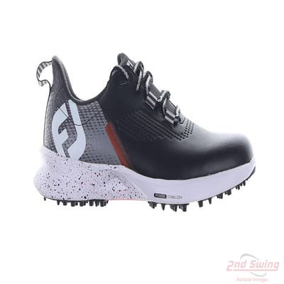New Mens Golf Shoe Footjoy 2024 FJ Fuel Medium 8 Black/Red MSRP $145 55428