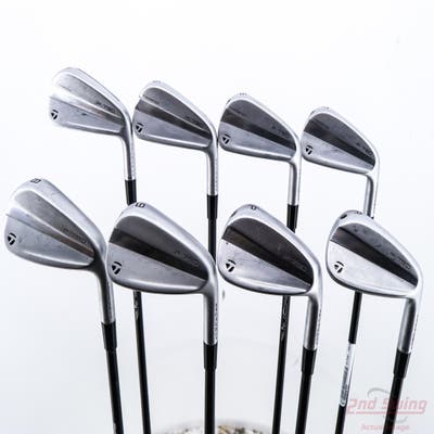 TaylorMade 2023 P790 Iron Set 4-PW AW Fujikura AXIOM 75 Graphite Regular Right Handed -1/4"