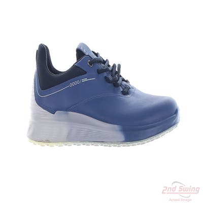 New Mens Golf Shoe Ecco S-THREE 42 (8-8.5) Blue MSRP $230 102944