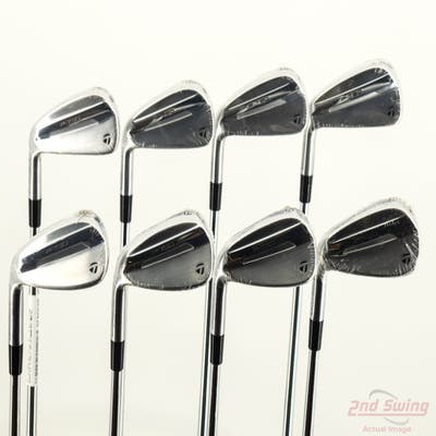 Mint TaylorMade 2025 P790 Iron Set 4-PW AW True Temper Dynamic Gold 120 Steel X-Stiff Left Handed STD