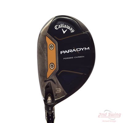 Callaway Paradym Fairway Wood 3 Wood 3W 15° Mitsubishi Kai'li White 70 Graphite Stiff Left Handed 43.5in