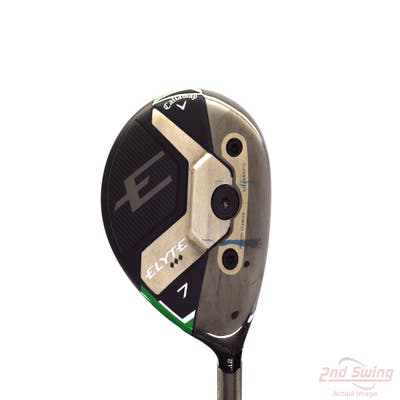 Callaway Elyte Triple Diamond Fairway Wood 7 Wood 7W 21° Mitsubishi Tensei 1K Black 75 Graphite Stiff Right Handed 42.25in