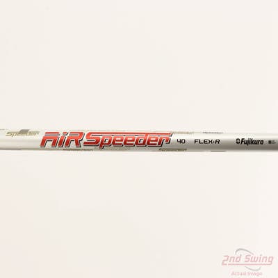 Used W/ Tour Edge RH Adapter Fujikura Air Speeder 40 Driver Shaft Regular 44.75in
